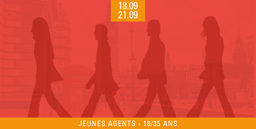 Londres - jeunes agents 18/35 ans